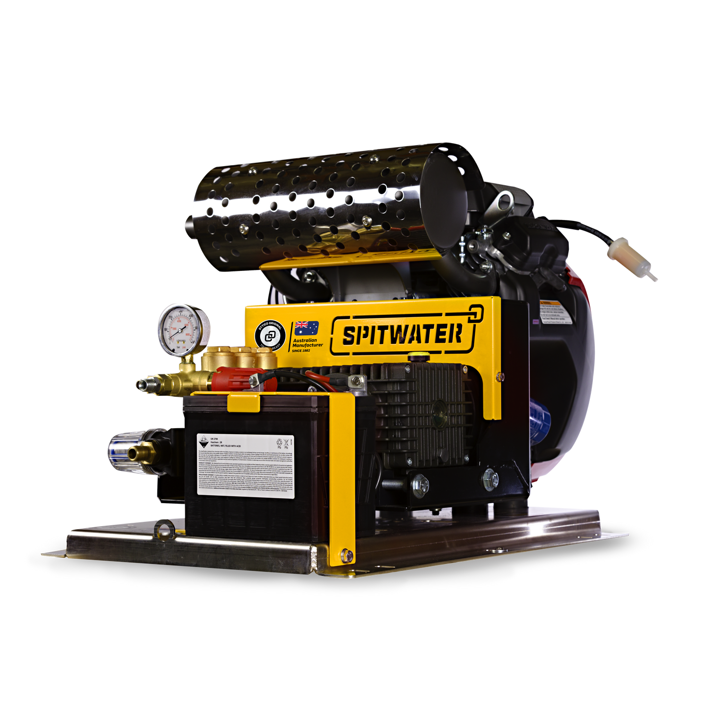 Spitwater Petrol Base Plate Pressure Cleaner (6526 PSI at 18 LPM)